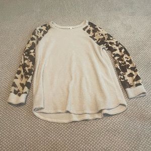 Cowprint sweater